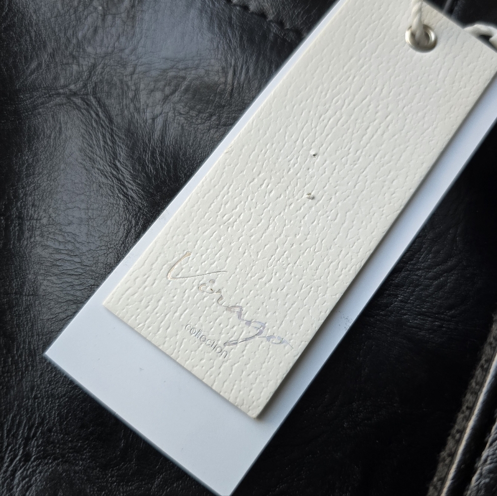 Virago Collection Vegan Leather Parker Fold-Over Backpack - Picture 9 of 10